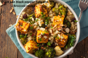 Read more about the article Sheet pan Black Pepper Tofu and Broccoli Recipe