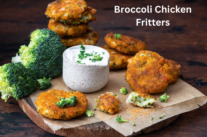 Read more about the article Broccoli Chicken Fritters Recipes – baked cheesy