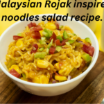 Malaysian rojak inspired noodle salad recipe